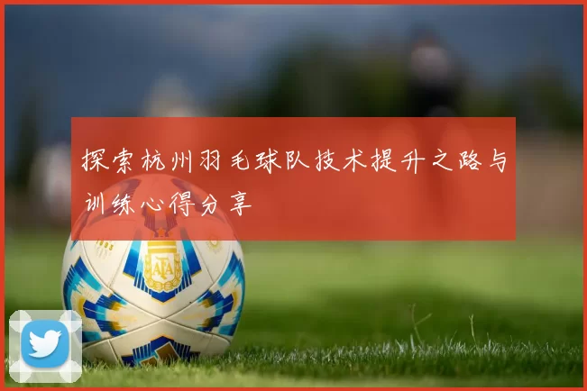 探索杭州羽毛球队技术提升之路与训练心得分享