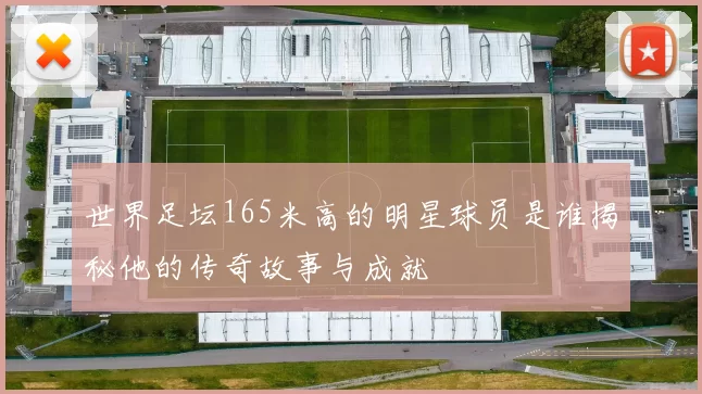 世界足坛165米高的明星球员是谁揭秘他的传奇故事与成就