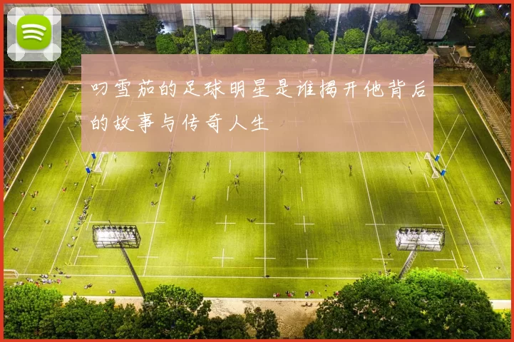 叼雪茄的足球明星是谁揭开他背后的故事与传奇人生